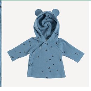 Kate Quinn BEAR WRAP HOODIE TOP